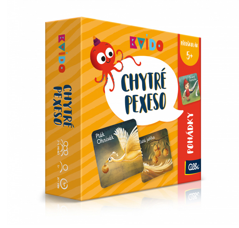 Kvído - Chytré pexeso - Pohádky