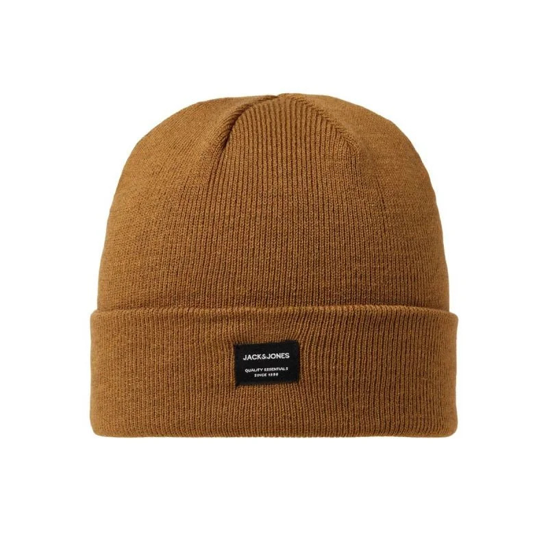 Jack & Jones Jacdna Beanie Noos M 12092815 hnědá pánská čepice Univerzální