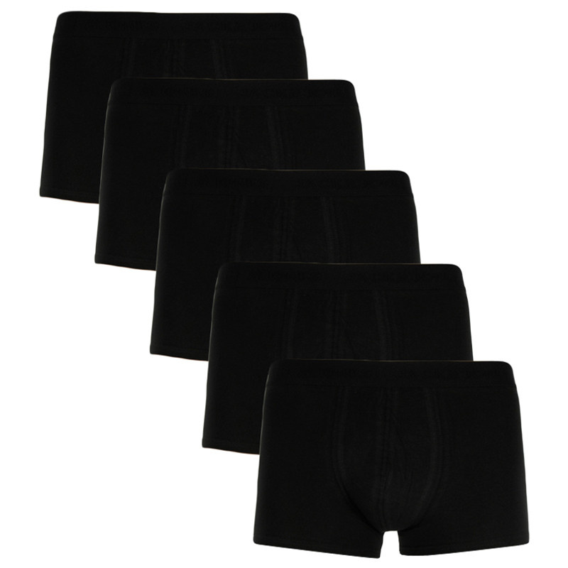 5PACK pánské boxerky Jack and Jones černé (12176266) L, trenky / trenýrky