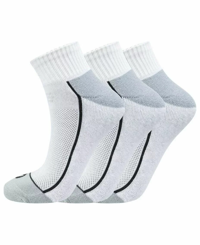Unisex ponožky Virtus Nolly Quarter 3-Pack Velikost: 43-47