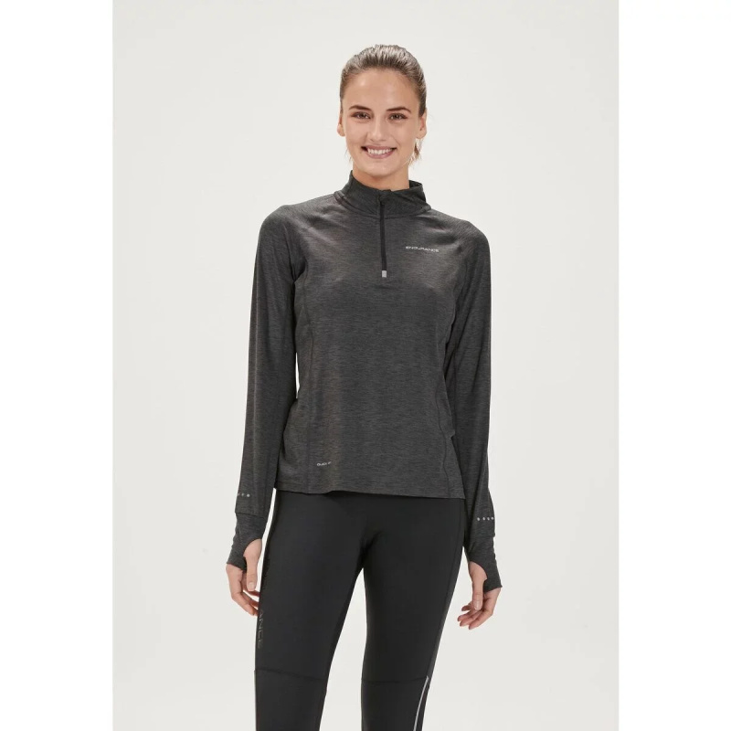 Dámské sportovní tričko Endurance Canna V2 W Melange Performance - velikost 38