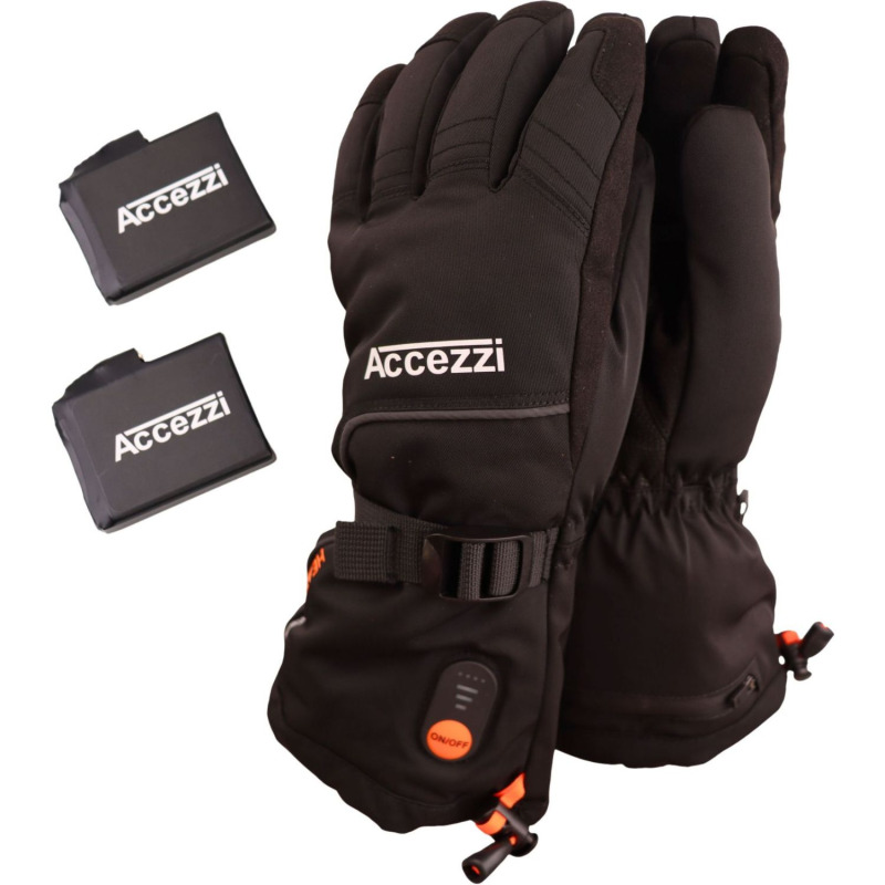 Accezzi Heat Gloves, vyhřívací rukavice. Včetně baterie a nabíječky