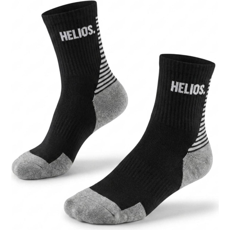 HELIOS Coolmax, běžecké ponožky, černé