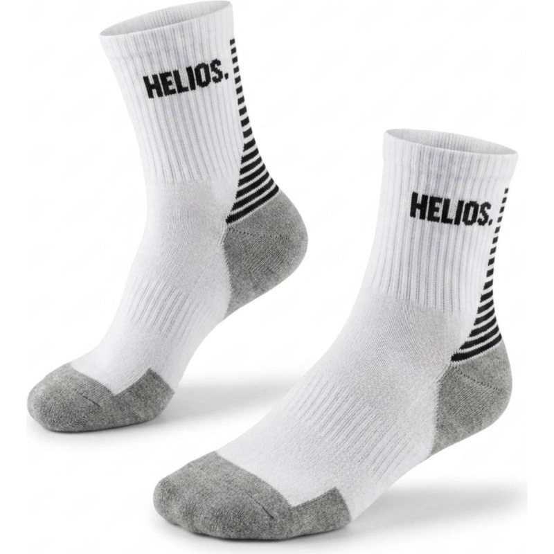 HELIOS Coolmax, běžecké ponožky, bílá