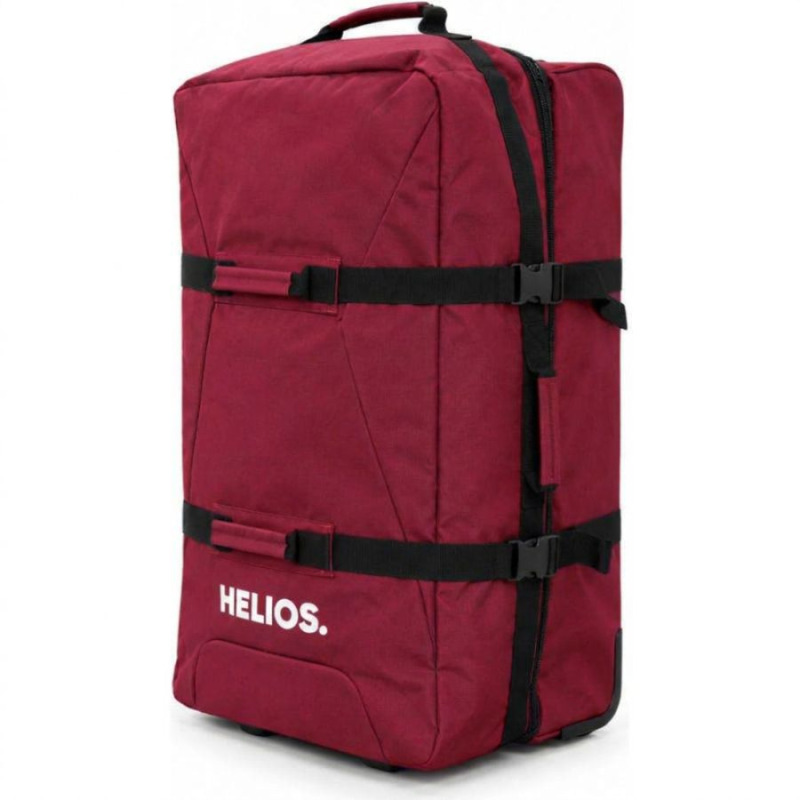 Helios The Grand taška na kolečkách, 85L, červená