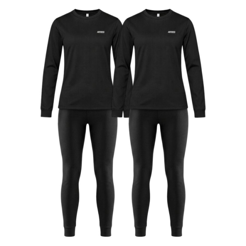 Accezzi Baselayer, funkční prádlo, 2 sady, dámské, černé