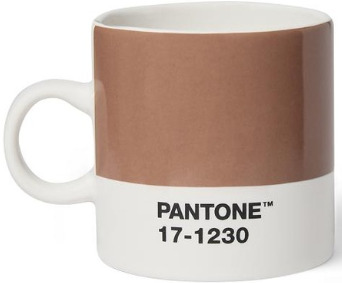 Pantone Hrnček Espresso - Mocha Mousse 17-1230 (barva roku 2025)