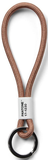 PANTONE Poutko na klíče S - Mocha Mousse 17-1230 (barva roku 2025)