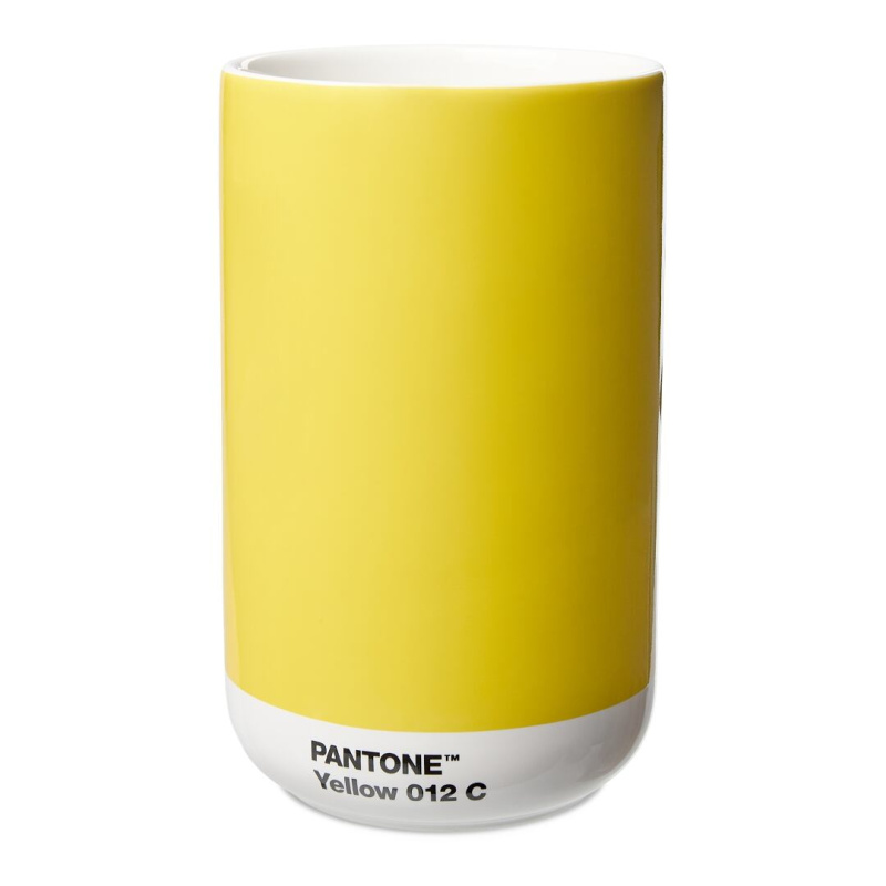 PANTONE Keramická váza 0,5 L - Yellow 012 C