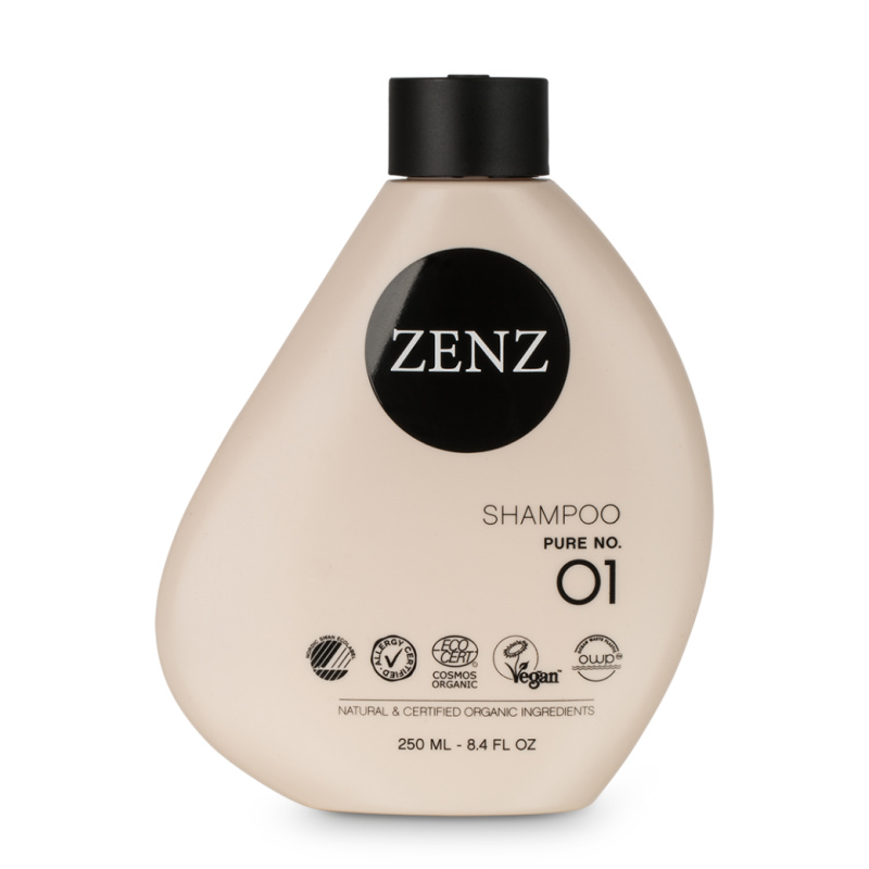 ZENZ Organic Pure No. 01 šampon pro posílení vlasů vhodné pro alergiky 250 ml