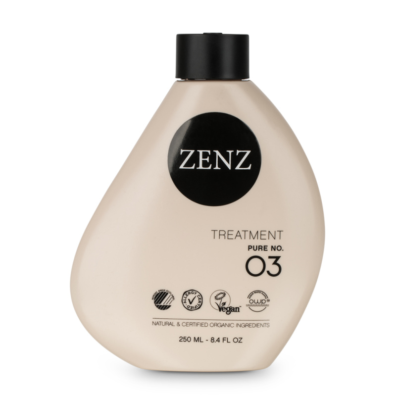 ZENZ Organic Pure No. 03 pečující maska na vlasy 250 ml