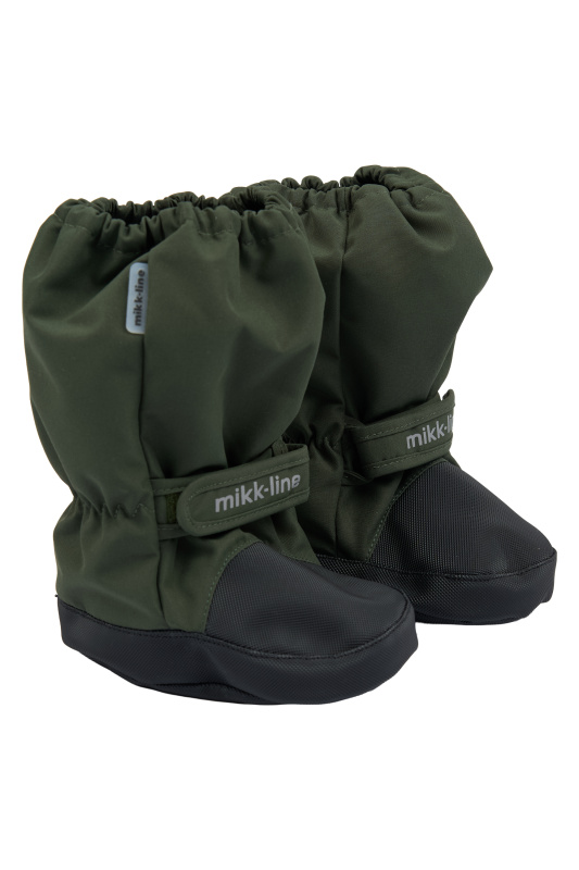 Polyesterové punčocháče se zesílením MIKK-LINE - Kombu Green Velikost: 80