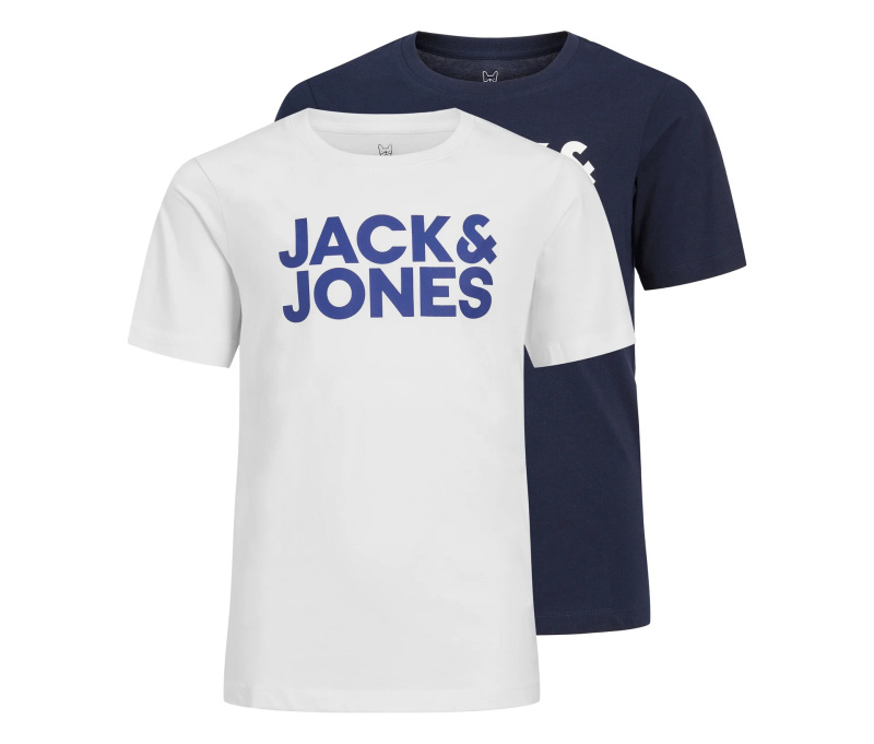 Trička s logem Jack & Jones, 2 ks