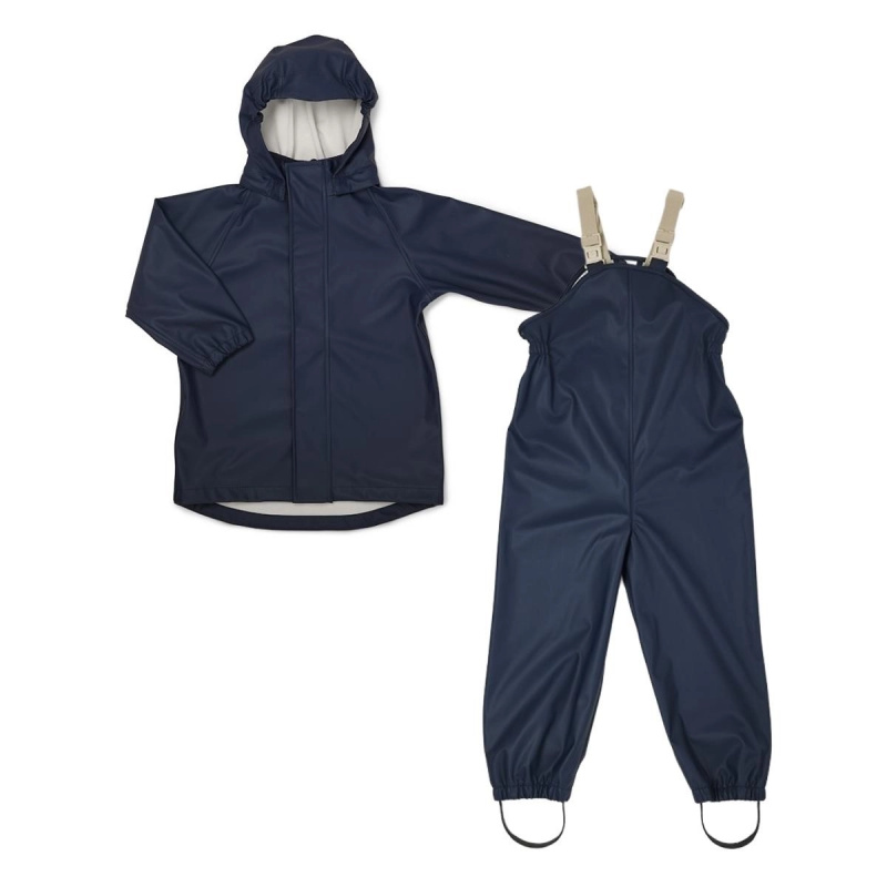 Nuuroo Carla dětský set do deště mini black iris vel. 98