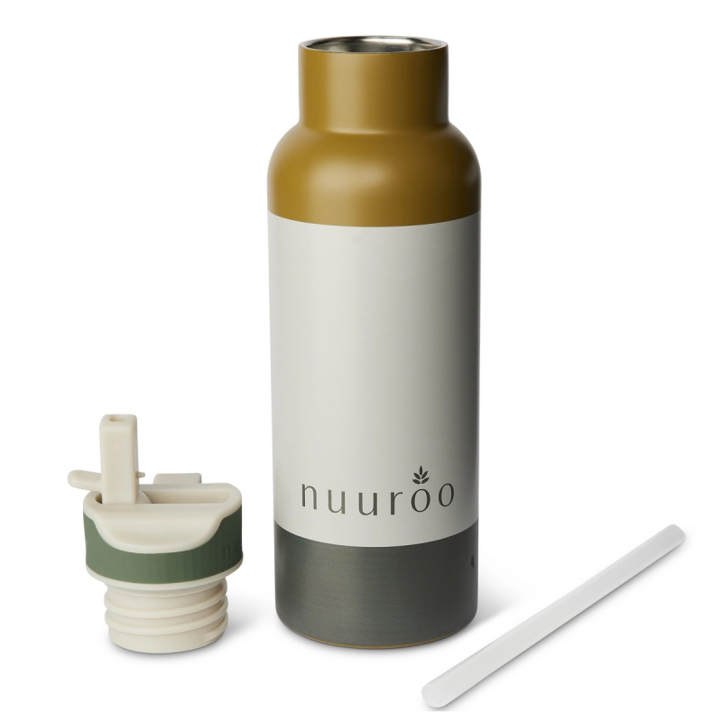 Nuuroo Conrad nerezová láhev 500 ml green mix