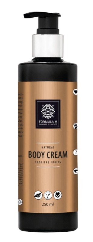 Formula H Tělový krém s vůní tropické ovoce s pumpičkou, 250ml
