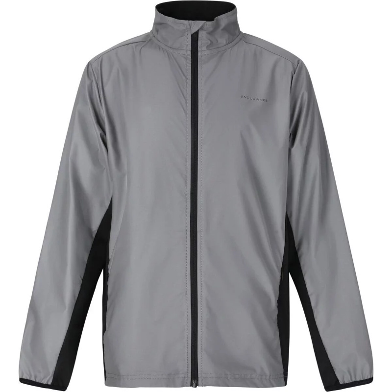 Dětská běžecká reflexní bunda Endurance Peelier Jr Light The Night Jacket - velikost 10
