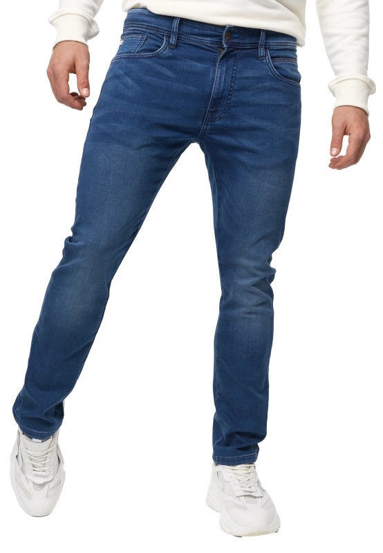 Pánské džíny  Indicode Coil-Jogger modré - 34/32