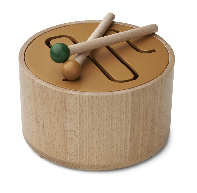 LIEWOOD Dřevěný bubínek Pete