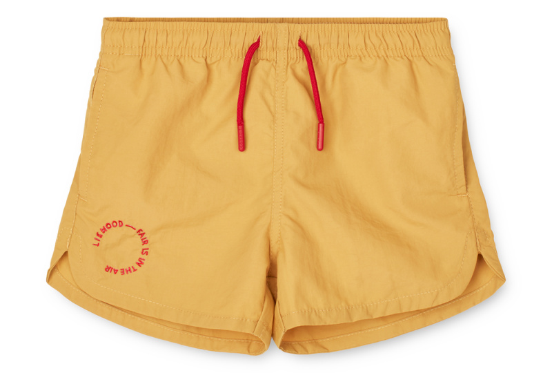 LIEWOOD Plavecké šortky Aiden - Yellow mellow Velikost: 2y
