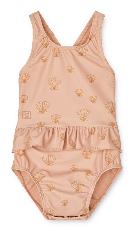 LIEWOOD Baby plavky Amina - Sea shell/Pale tuscany Velikost: 1,5Y