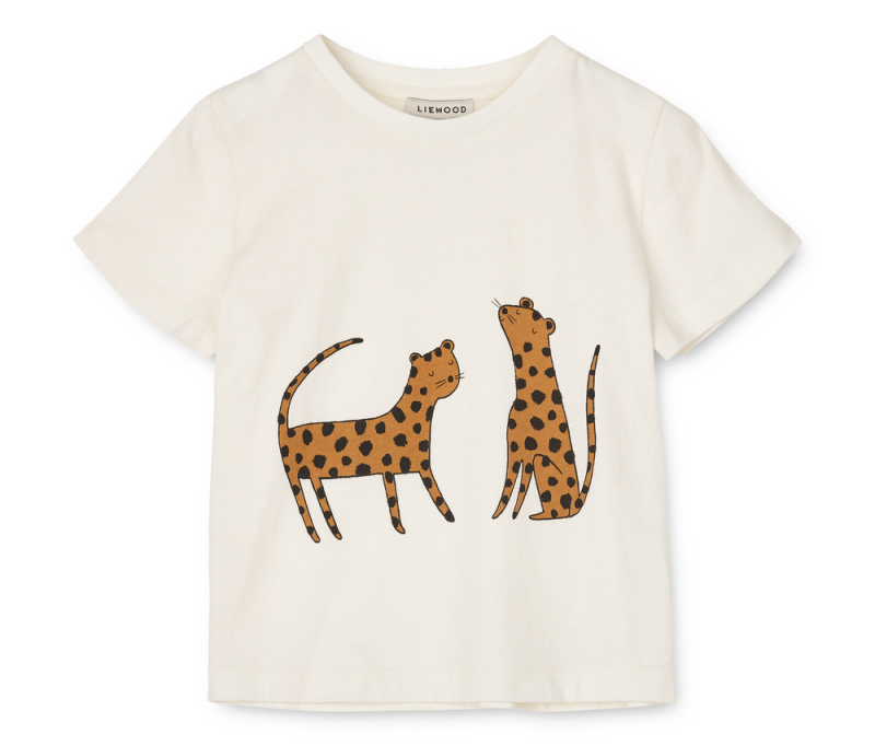 LIEWOOD Triko Apia - Leopard/Sandy Velikost: 9m