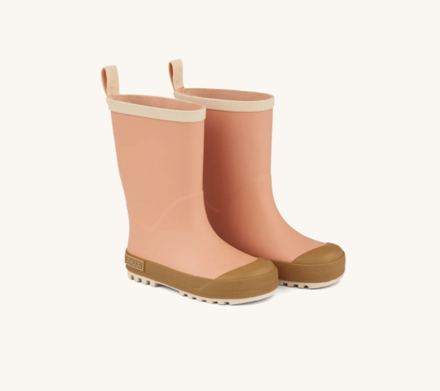 LIEWOOD Vysoké holínky River - Rose mix Velikost: 34