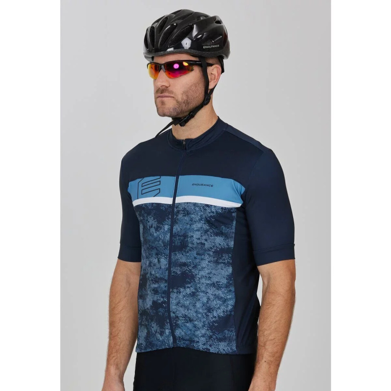 Pánský cyklistický dres Endurance Dennis M Cycling/MTB S/S Shirt - velikost S