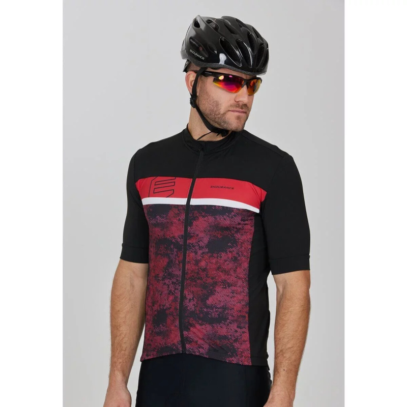 Pánský cyklistický dres Endurance Dennis M Cycling/MTB S/S Shirt - velikost M