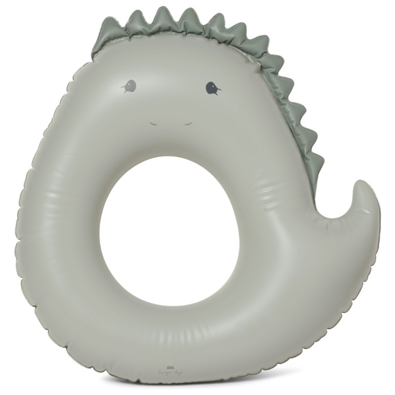 KONGES SLOJD Nafukovací kruh - Dino/GREEN