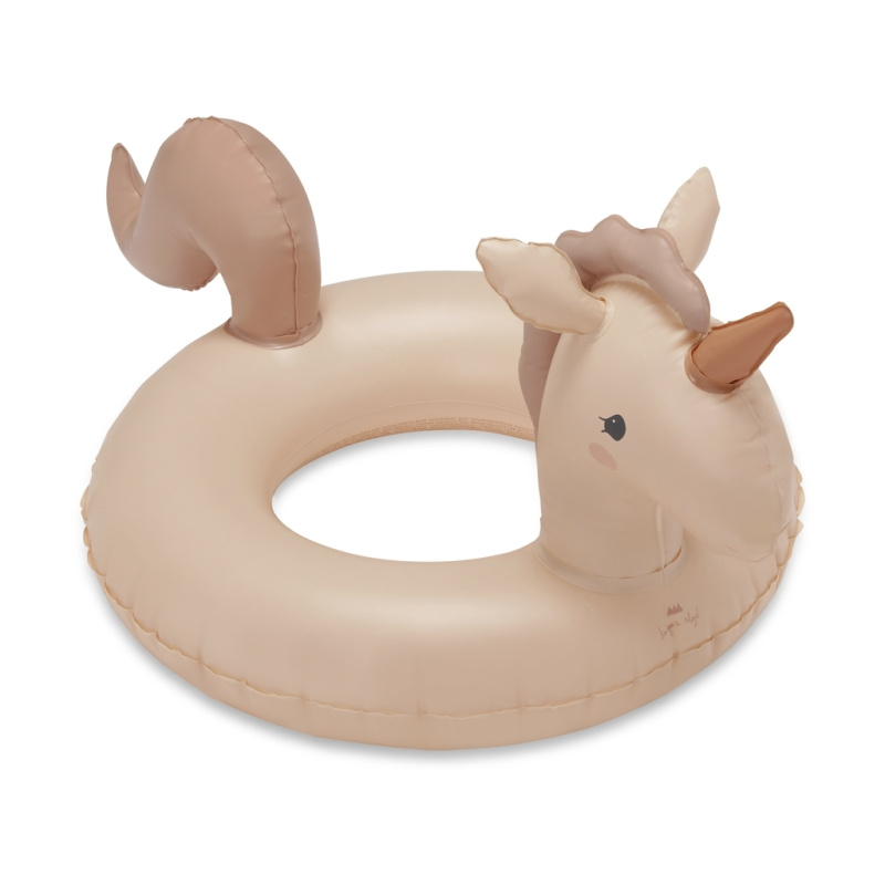 KONGES SLOJD Nafukovací kruh - Unicorn/ROSE
