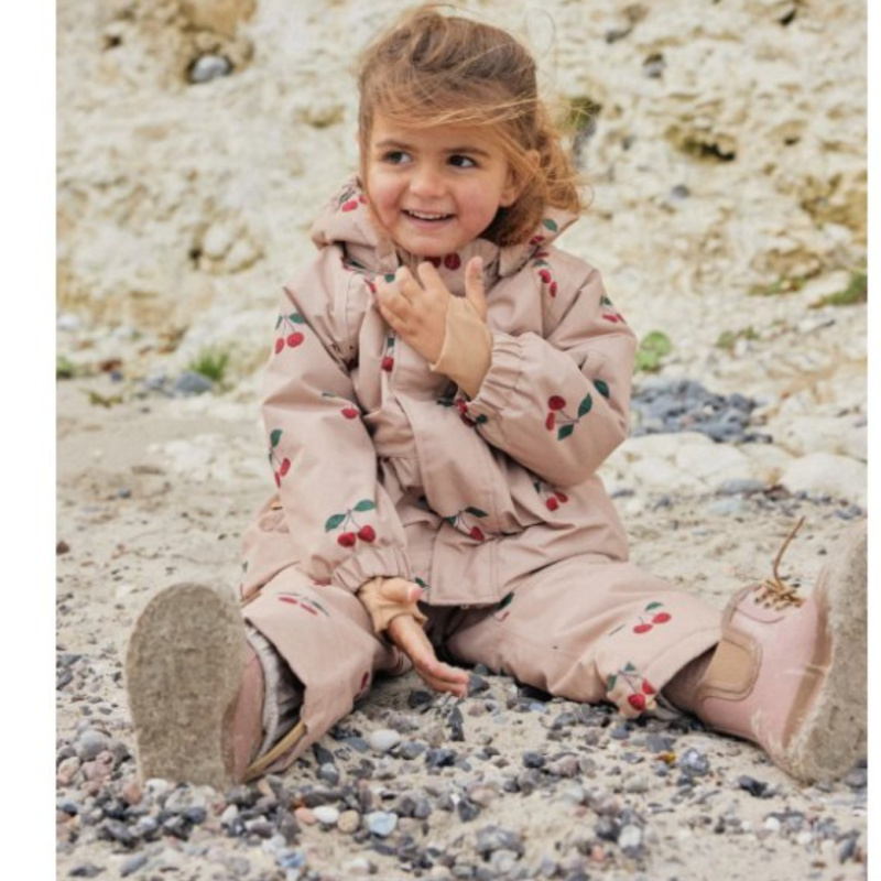 KONGES SLOJD Bunda - Mismou Frill / MA GRANDE CERISE Velikost: 5-6y
