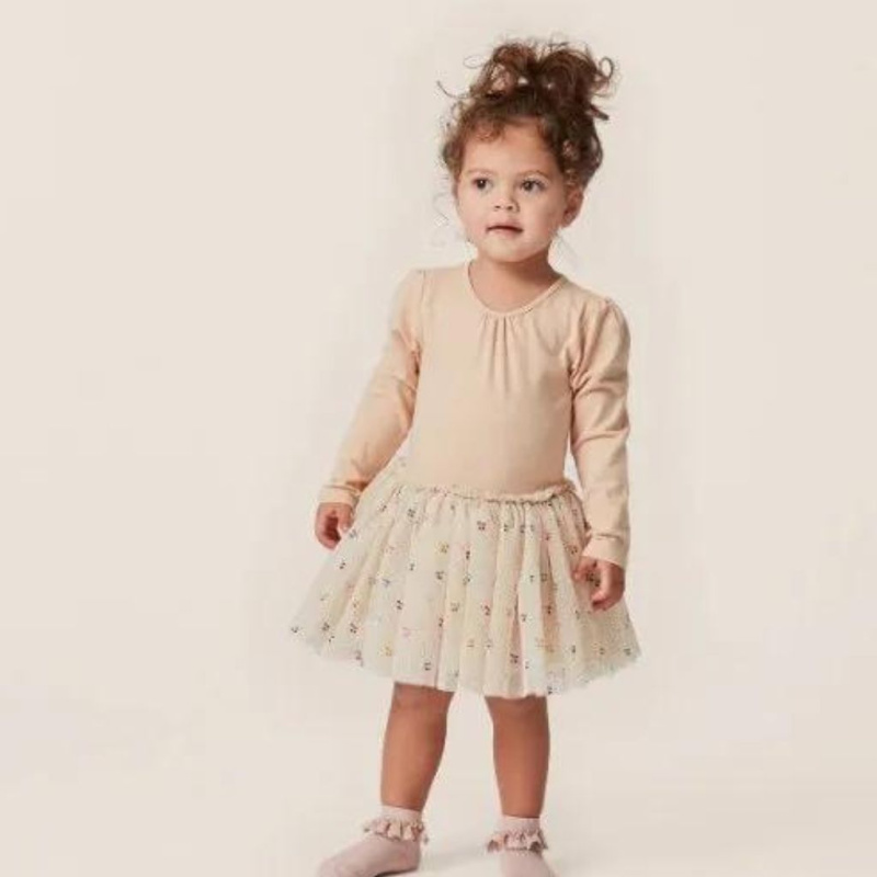 KONGES SLOJD Šaty pro baletku - FAIRY CHERRY Velikost: 5-6y