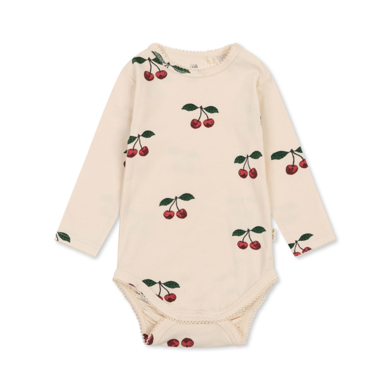 KONGES SLOJD Body - MA GRANDE CERISE Velikost: 3y