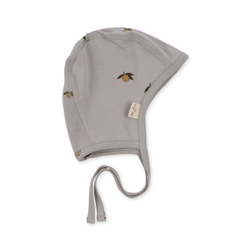 KONGES SLOJD Čepička helmet GOTS - LEMON HARBOR Velikost: 0-3m