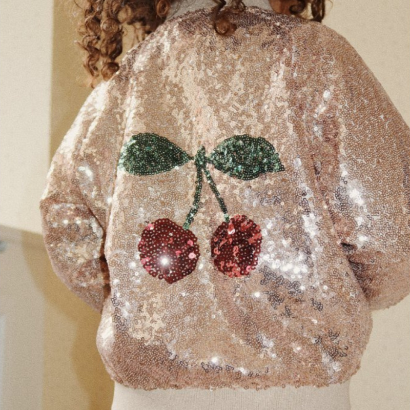 KONGES SLOJD Bunda bomber LULU - BRAZILIAN SAND Velikost: 18m