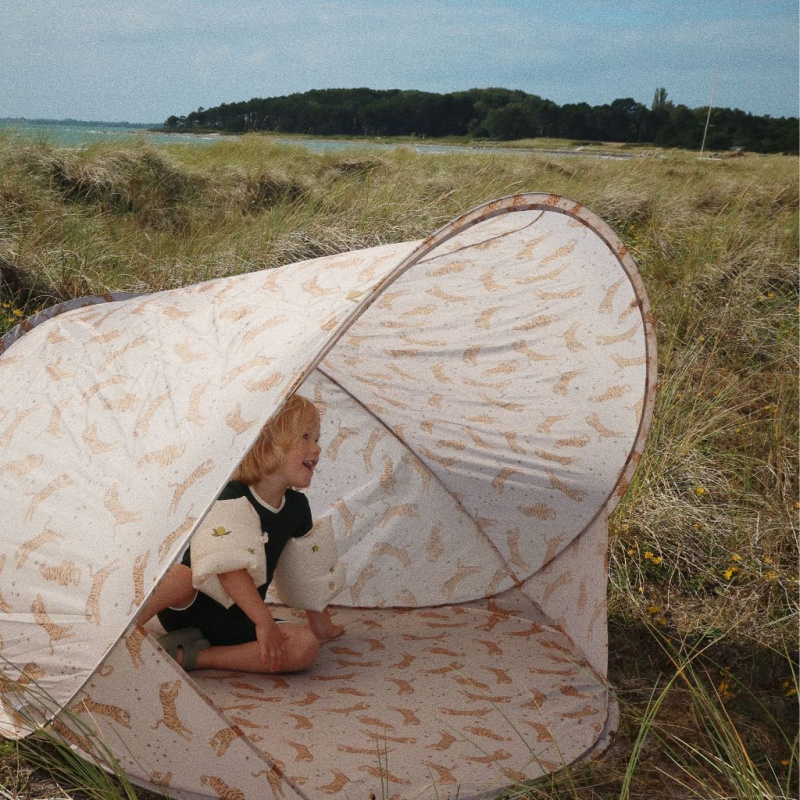 KONGES SLOJD Plážový stan POP UP ANTI UV 50+ TIGER
