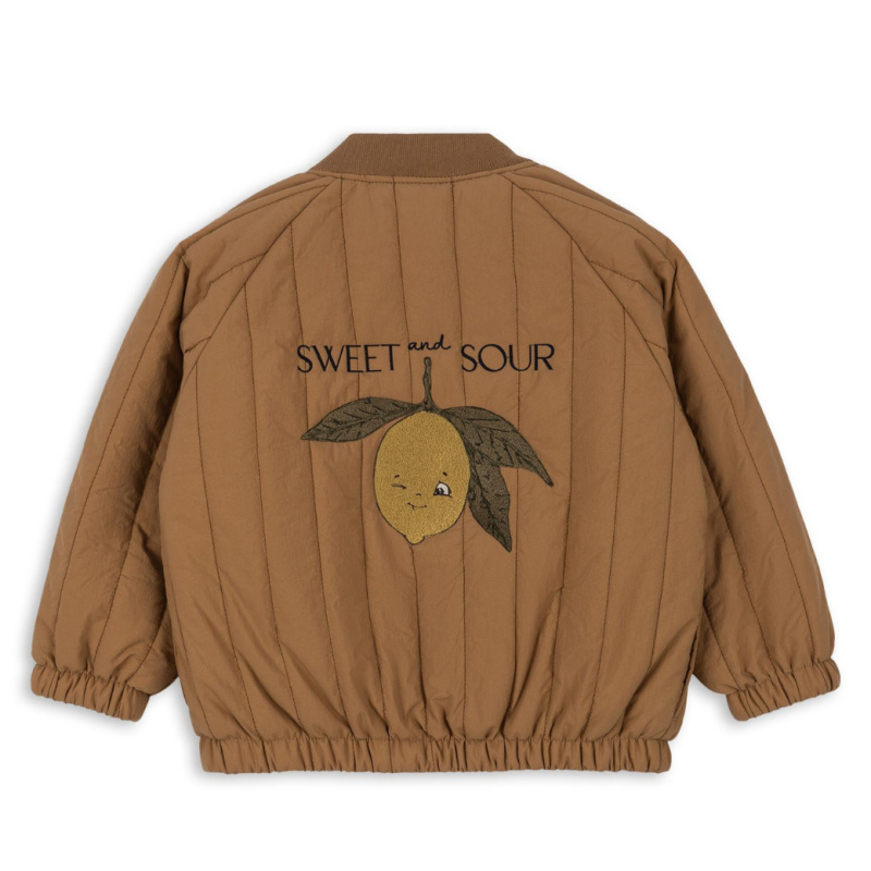 KONGES SLOJD Bomber JUNO - TOBACCO BROWN Velikost: 7-8Y