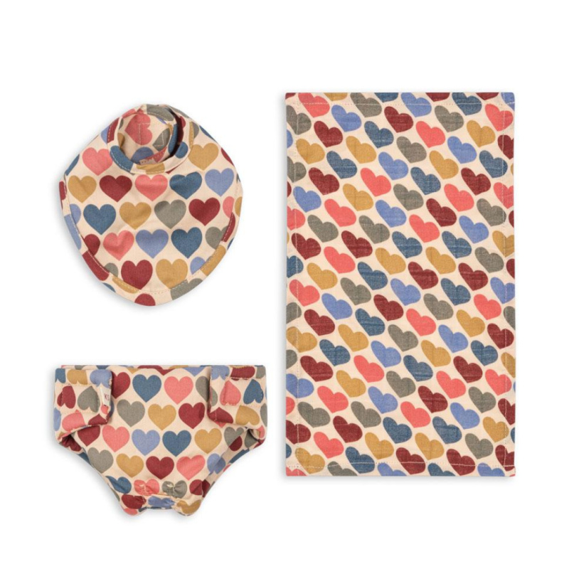 KONGES SLOJD Set pro panenky - COEUR BISOUS