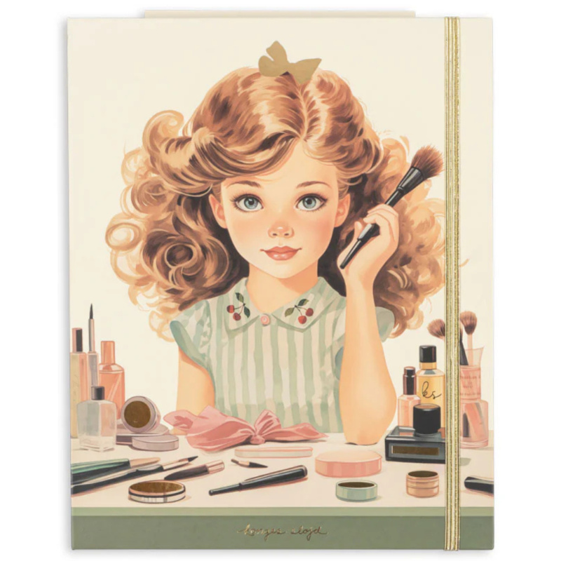 KONGES SLOJD Kniha GLAM GUIDE MAKE UP - MIX PACK