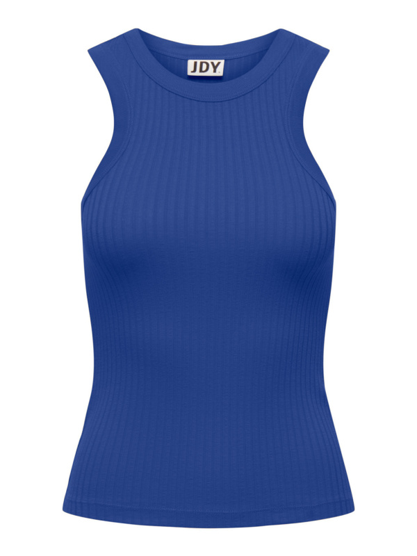 Modrý top bez rukávů Jacqueline De Yong