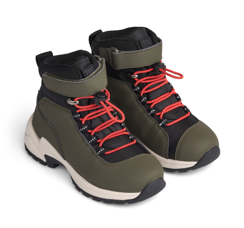 LIEWOOD Zimní boty Ava - Army brown Velikost: 28