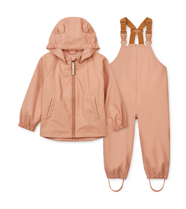 LIEWOOD Set do deště Melodi - Tuscany rose Velikost: 2y