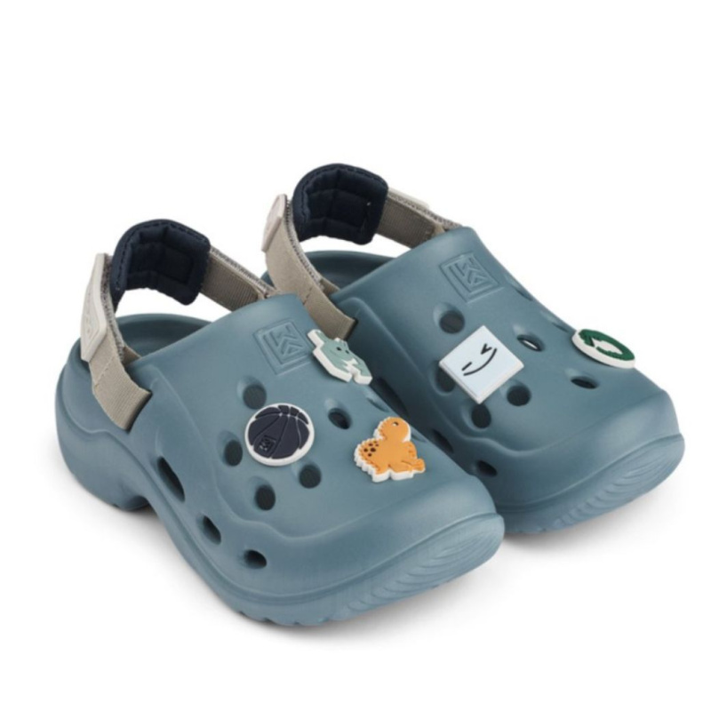 LIEWOOD Sandály Milas - Whale blue mix Velikost: 30