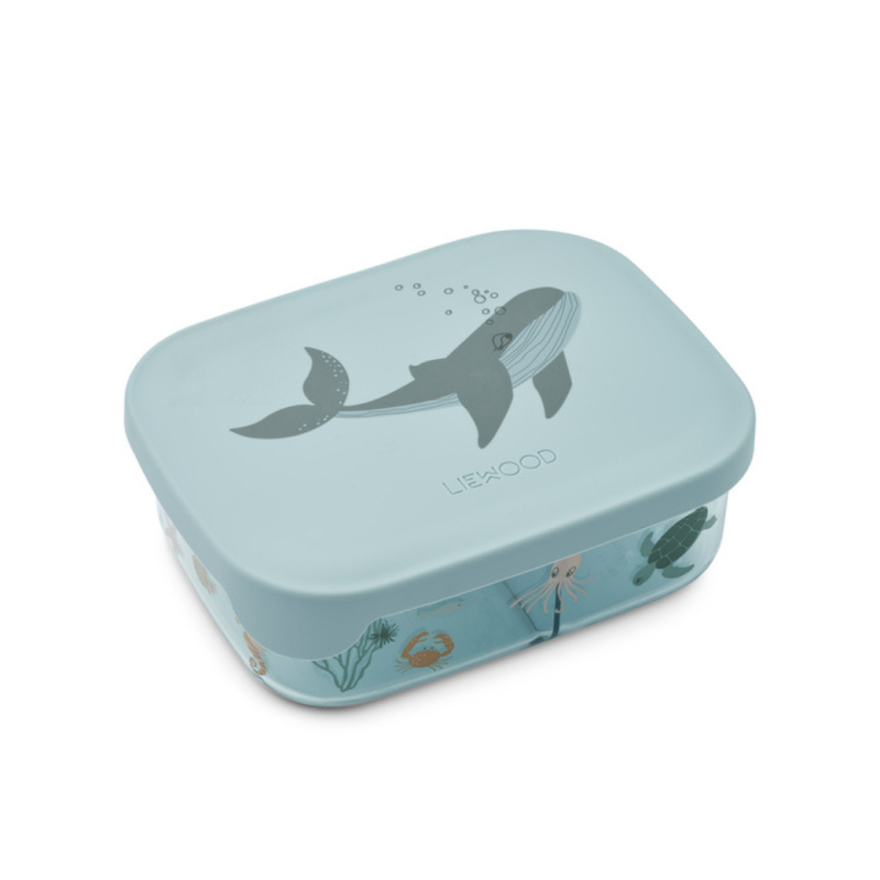 LIEWOOD Tritanový svačinový box Arthur - Sea creature / Sandy