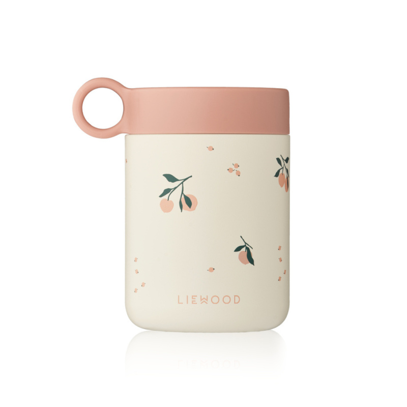 LIEWOOD Termoska na jídlo Kiani - Peach / Sea shell