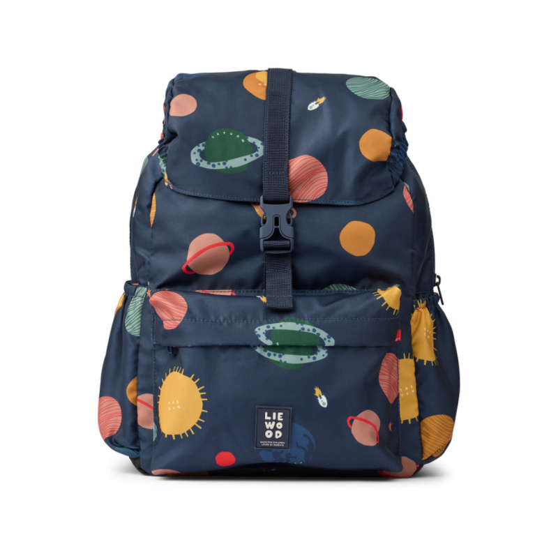 LIEWOOD Školní batoh Johnny - Universe / Classic navy