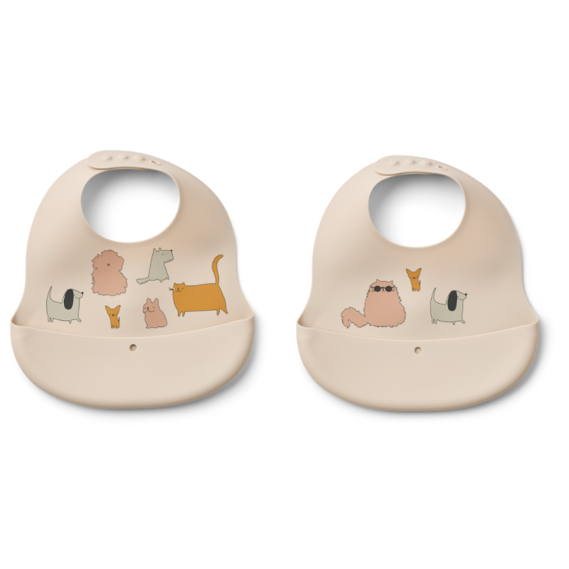 LIEWOOD Bryndák Ember 2-pack - Cats and Dogs / Sandy