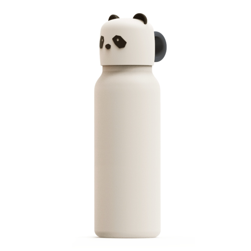 LIEWOOD Termo láhev Falk 350ml -  Panda / Sandy