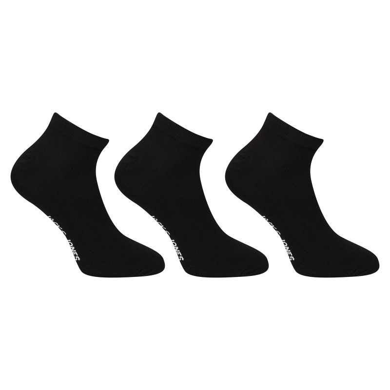 3PACK ponožky Jack and Jones černé (12260079-black) uni
